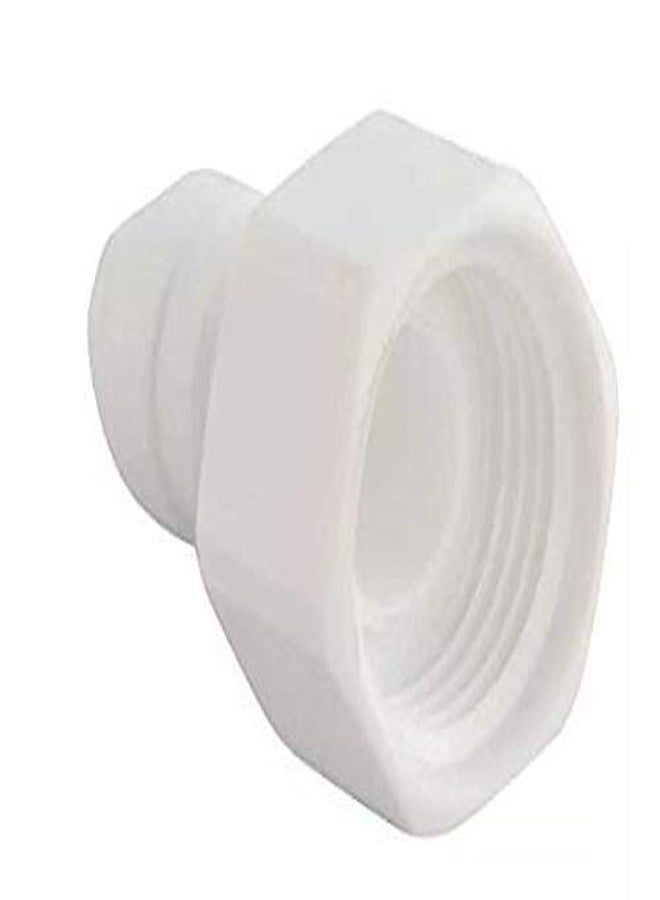Apec Aqua Plastic Ro Direct Inlet Quick Valve Straight Connector 1/2" Female Thread ? 1/4" Push Fit For Ro Water Purifiers(2 Pieces) - Image 5